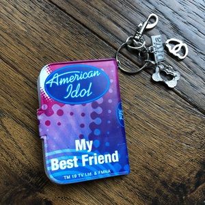 American Idol key chain to hold small photos.